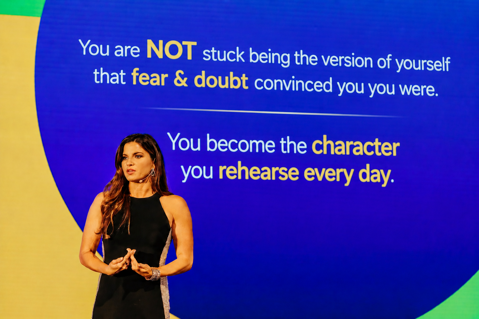 Rachele Brooke Smith on stage